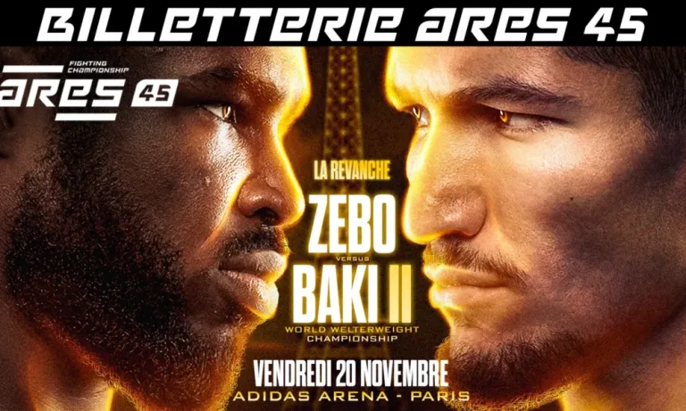 Affiche de ARES 45 : Jordan Zebo vs Baki Chamsoudinov 2